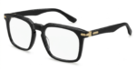 Boss Engraved Black Geometric Aviator Glasses - Image 2