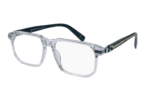 Boss Clear Geometric Aviator Glasses - Image 2