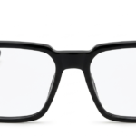 Boss Classic Black Rounded Rectangular Glasses