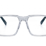Boss Clear Geometric Aviator Glasses